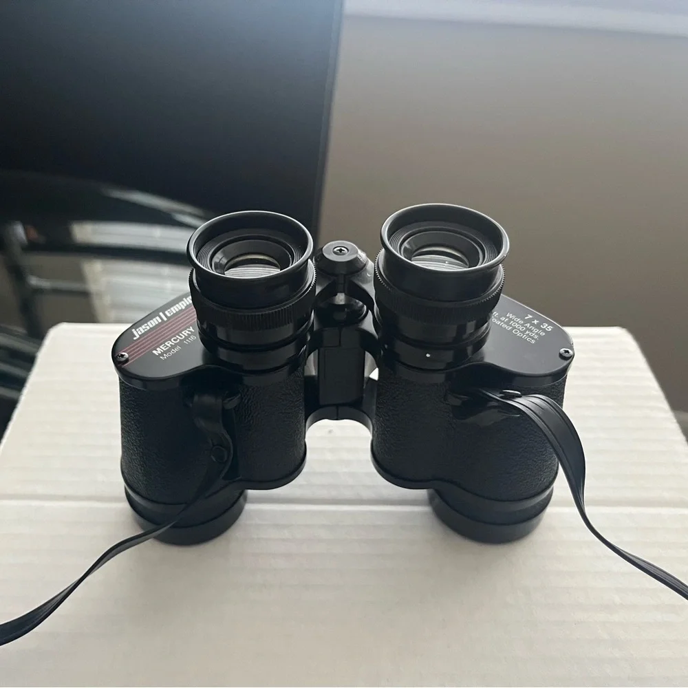 Jason Empire Binoculars Model 1116F Mercury 7 x 35 Wide Angle Coated Lens Optics